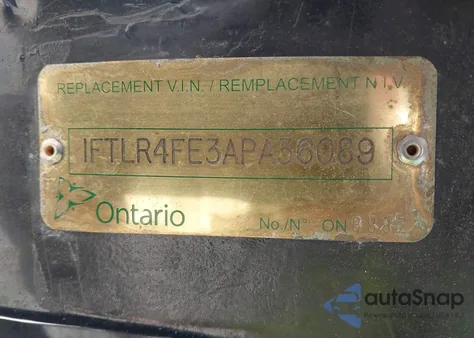 2010 Ford Ranger Sport/Xlt from USA, damaged, VIN 1FTLR4FE3APA36089